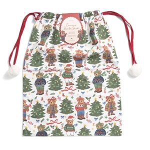 Ralph Lauren Polo Bear inspired Canvas Gift Sack 20x30in